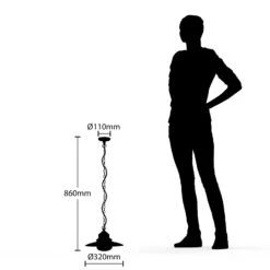 Lindby Roisin Außen-Hängeleuchte, Dunkelgrau -Innenleuchten Store 9915010 4