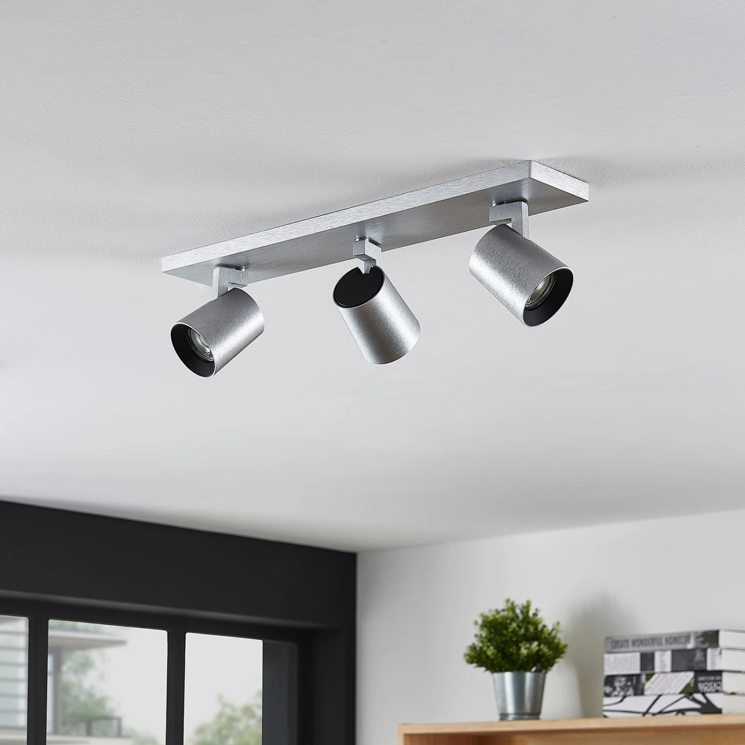 Arcchio Iavo Deckenstrahler, Eckig, Alu, 3-fl. 5 Arcchio Iavo Deckenstrahler, Eckig, Alu, 3-fl. – Bild 3