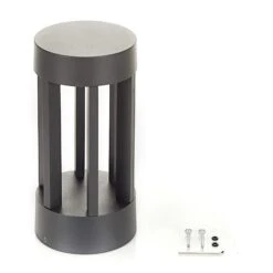 LED-Sockelleuchte Jordis In Dunkelgrau -Innenleuchten Store 9932013 6