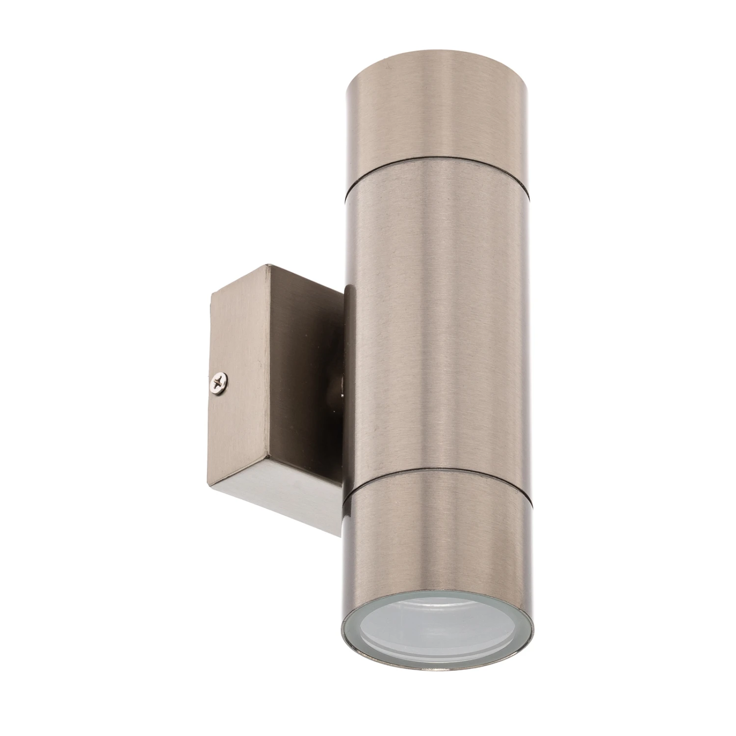 Lindby Myan Außenwandleuchte, V4A, Zweiflammig 4 Lindby Myan Außenwandleuchte, V4A, Zweiflammig – Bild 2