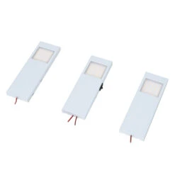 Prios Lorna LED-Unterbauleuchte Edelstahl 3 Stück -Innenleuchten Store 9934130 1