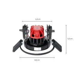Arcchio Cyrian LED-Einbauleuchte, IP65, Schwarz -Innenleuchten Store 9934186 5