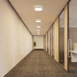 Arcchio Vanida LED-Deckenlampe, Weiß, 40 Cm