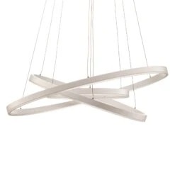 Arcchio Albiona LED-Hängeleuchte, Weiß, 3 Ringe -Innenleuchten Store 9939064 4