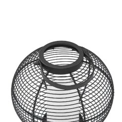 Lindby Mairuna LED-Solar-Laterne, Schwarz, 22,7 Cm -Innenleuchten Store 9945543 5