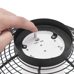 Lindby Mairuna LED-Solar-Laterne, Schwarz, 22,7 Cm -Innenleuchten Store 9945543 8