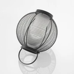 Lindby Mairuna LED-Solar-Laterne, Schwarz, 30,8 Cm -Innenleuchten Store 9945544 8