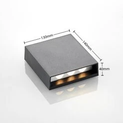 Lindby Ugar LED-Außenwandleuchte, 13 Cm Up/down -Innenleuchten Store 9949062 3