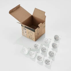 ELC LED-Reflektor GU10 5W 10er-Pack 4.000K 36° -Innenleuchten Store 9950889 8