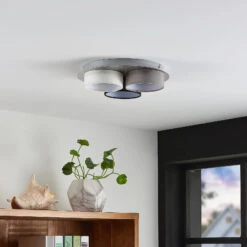 Lindby Aviola LED-Deckenlampe Mit 3 Textilschirmen -Innenleuchten Store 9950963 2