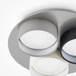 Lindby Aviola LED-Deckenlampe Mit 3 Textilschirmen -Innenleuchten Store 9950963 4