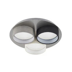 Lindby Aviola LED-Deckenlampe Mit 3 Textilschirmen -Innenleuchten Store 9950963 5