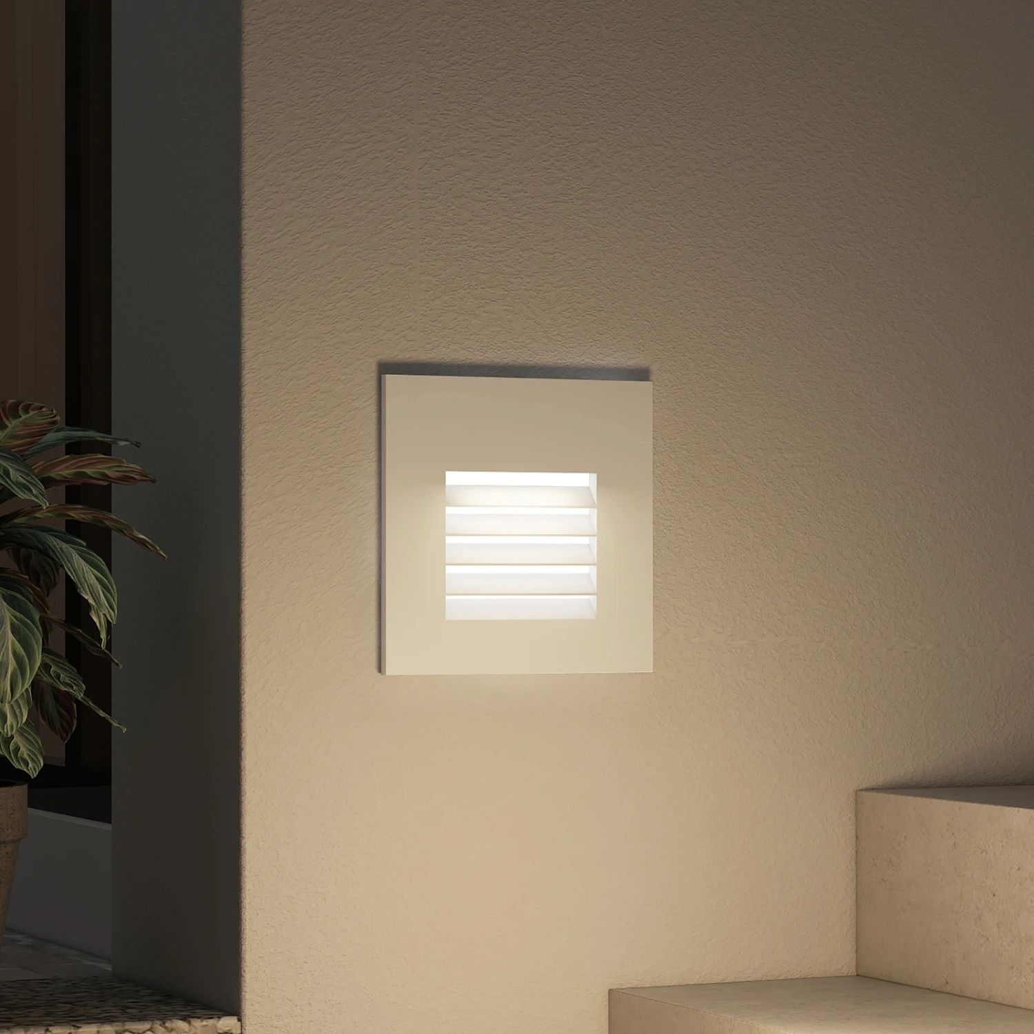 Arcchio Makio Wandeinbauleuchte, Silber, G9, IP65 3 Arcchio Makio Wandeinbauleuchte, Silber, G9, IP65