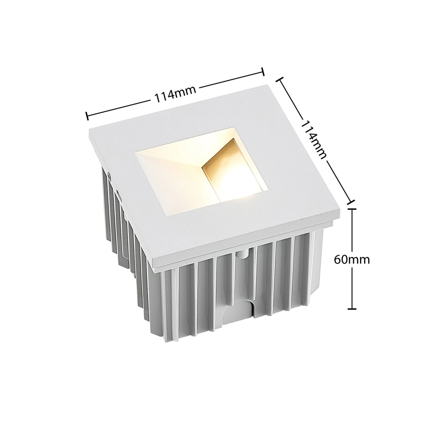 Arcchio Zamo Wandeinbauleuchte, Weiß, G9, IP65 8 Arcchio Zamo Wandeinbauleuchte, Weiß, G9, IP65 – Bild 6