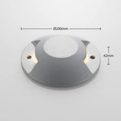 Lucande Jeffrey LED-Bodenaufbauleuchte, 2-flammig -Innenleuchten Store 9969169 3