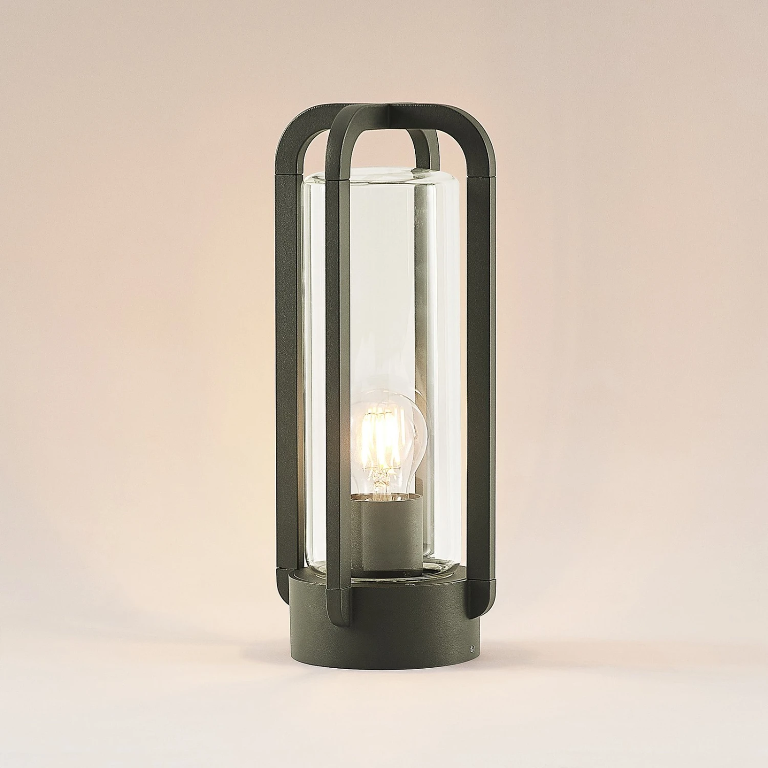 Lucande Tiras Außendeckenleuchte, Dunkelgrau, IP65 7 Lucande Tiras Außendeckenleuchte, Dunkelgrau, IP65 – Bild 5