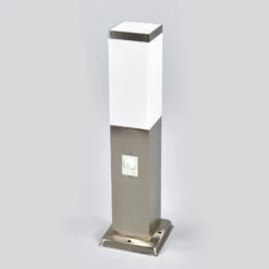 Edelstahl-Sockellampe Lorian Mit Sensor -Innenleuchten Store 9972064 4