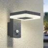 Lindby Laira LED-Solar-Außenwandleuchte, Sensor 1 Lindby Laira LED-Solar-Außenwandleuchte, Sensor -Innenleuchten Store 9977101