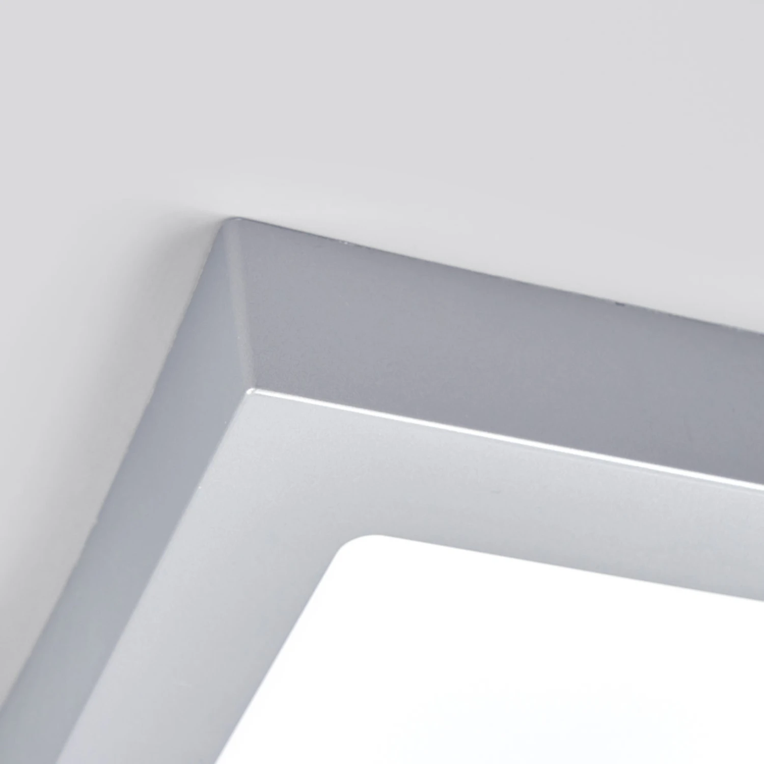 LED-Deckenlampe Marlo Silber 3000K Eckig 18,1cm 7 LED-Deckenlampe Marlo Silber 3000K Eckig 18,1cm – Bild 5